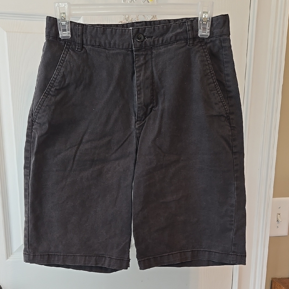 Boy's Black Casual Shorts